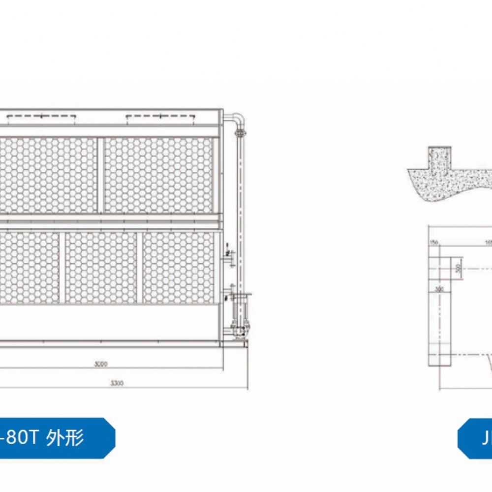 JHBL 横流闭式冷却塔结构